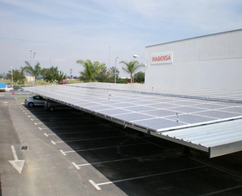 marquesina fotovoltaica