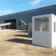 cabinas de vigilancia a partir de modulos prefabricados para plantas de reciclaje en un punto limpio