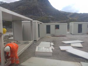 campamentos modulares con oficinas y dormitorios en peru